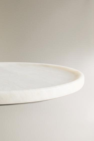 WHITE MARBLE BATHROOM TRAY - White by Zara - Image 3