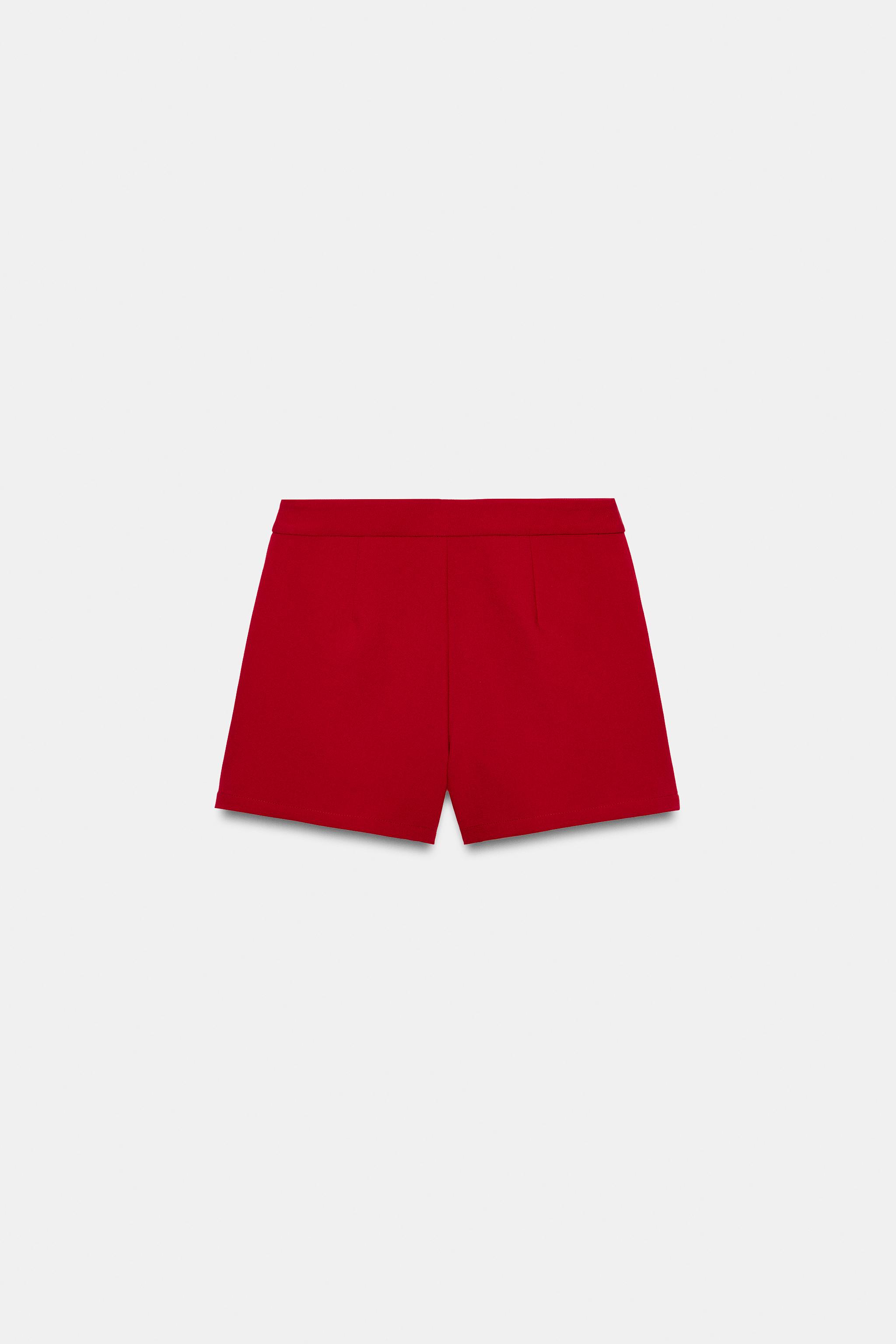 PLEATED SHORTS
