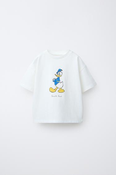 DONALD DUCK © DISNEY T-SHIRT - White by Zara - Image 0