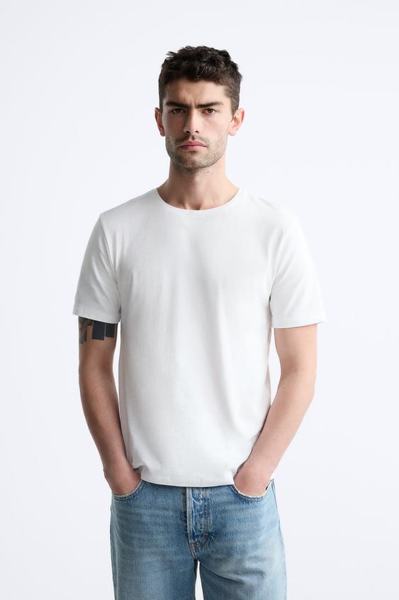 Printed Men White Half Sleeves Poly Cotton T Shirt, XL at Rs 255/piece in  New Delhi