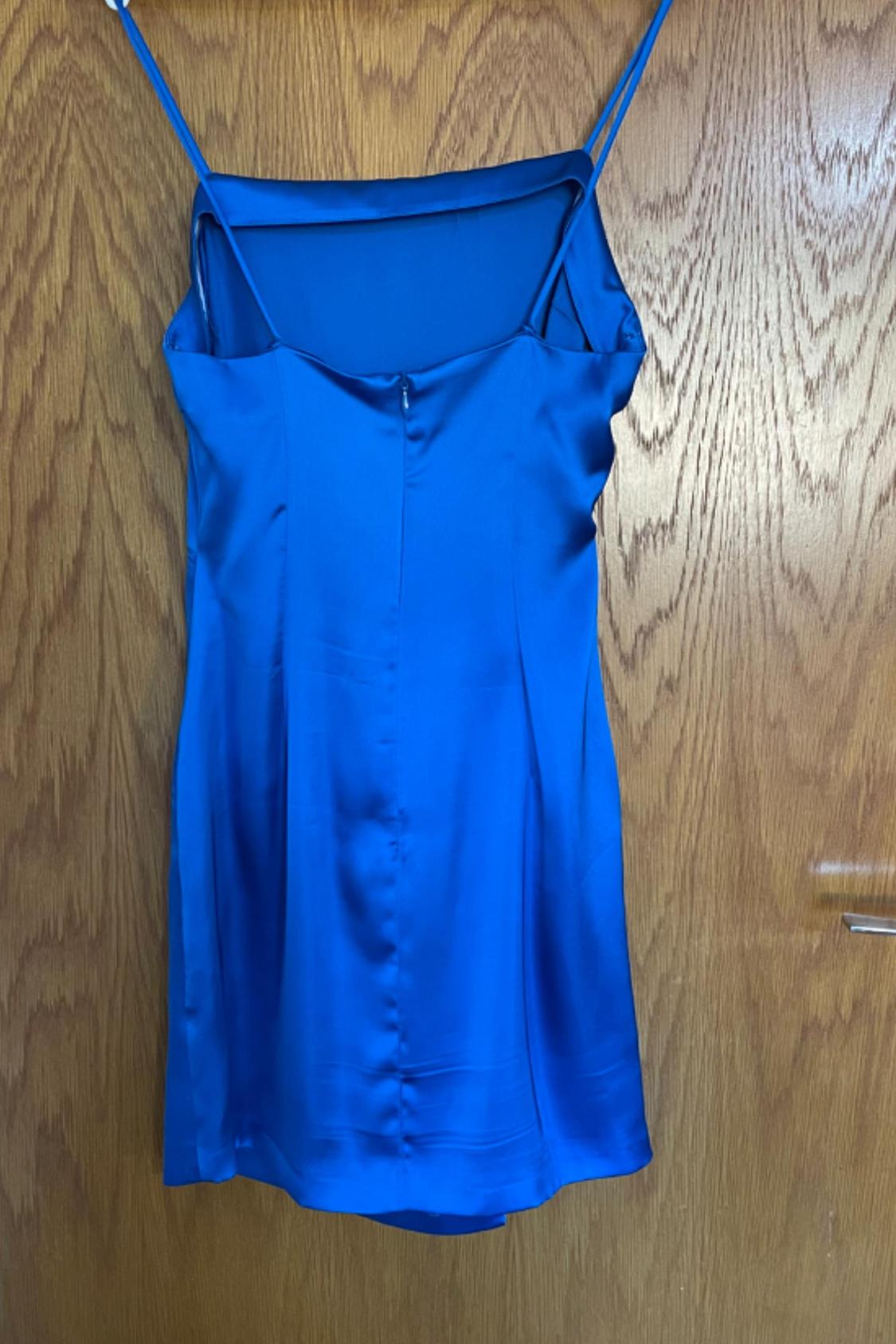 MINI DRESS WITH GATHERING - Image 2
