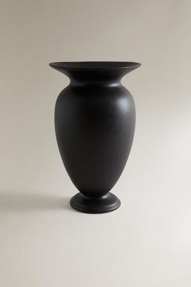 VASE EN GRÈS | STUDIO MARY LENNOX - Noir de Zara - Image 0