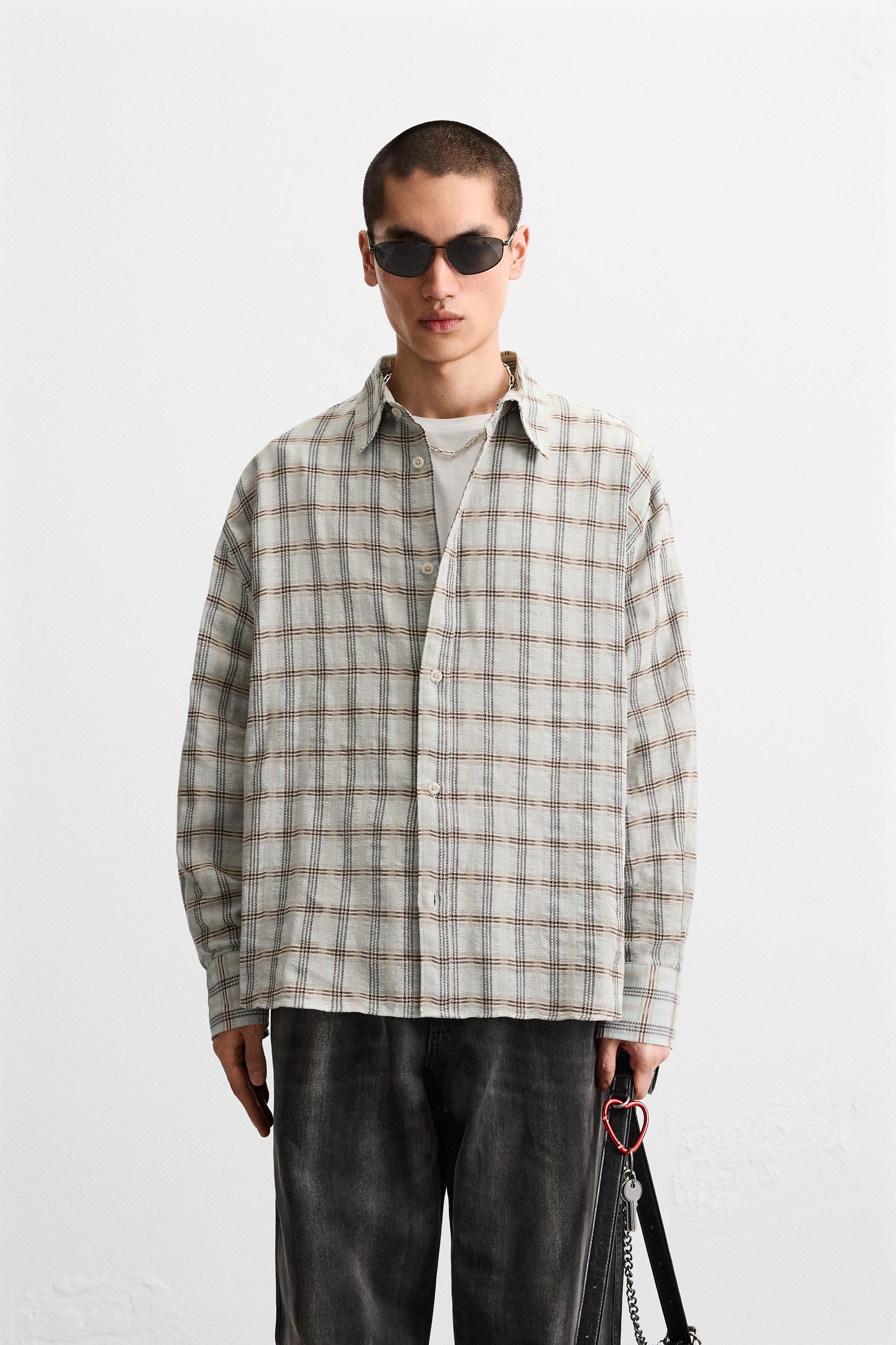 チェック柄シャツ | メンズ | 最新コレクション | ZARA 日本