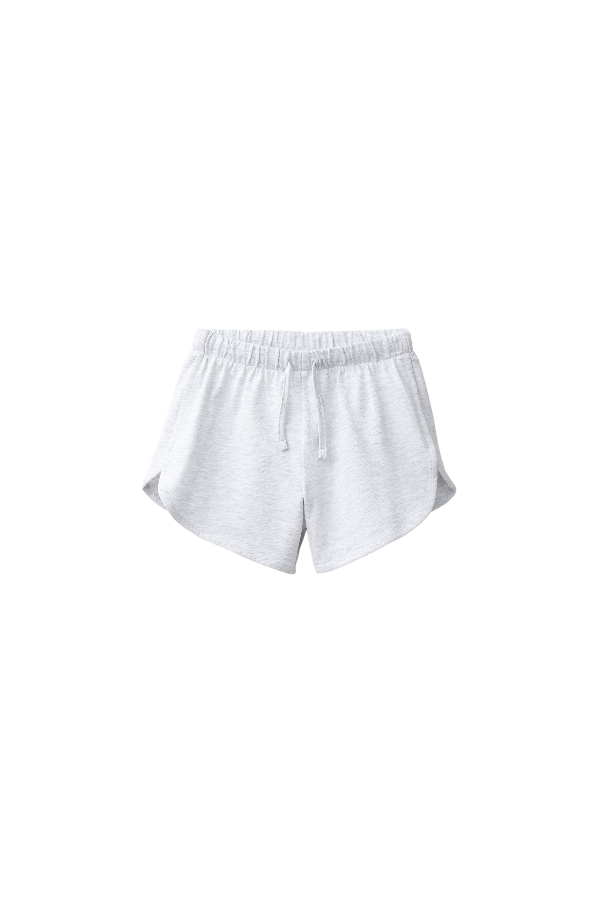 HEAVY WEIGHT SHORTS — Gray marl