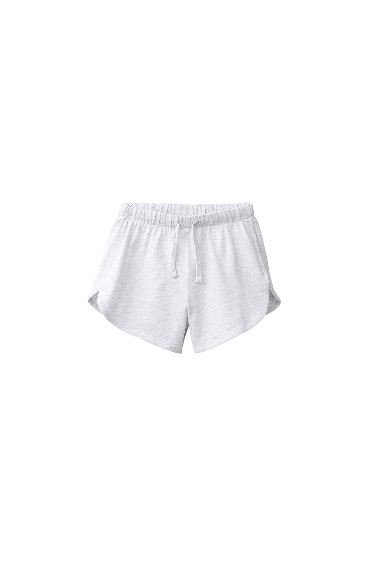 HEAVY WEIGHT SHORTS — Gray marl