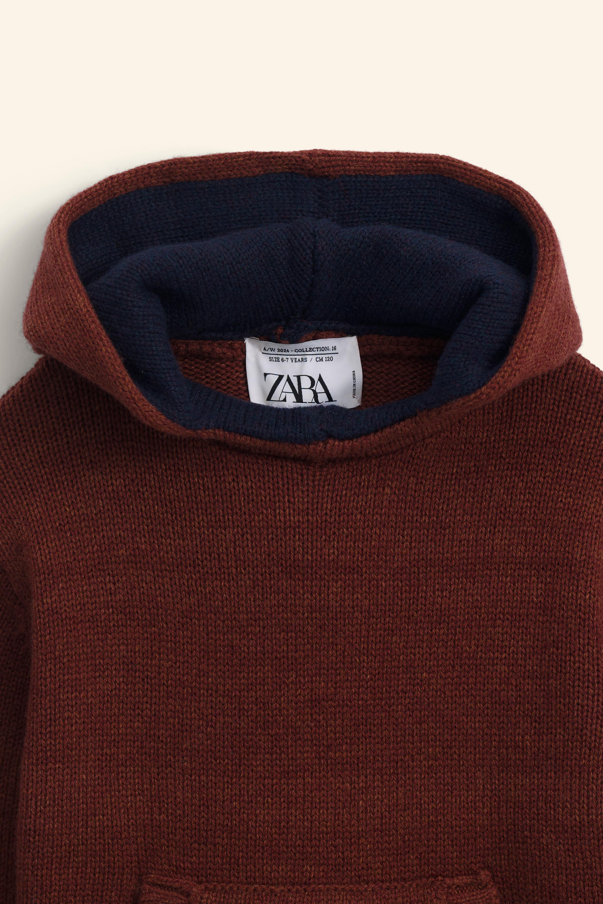 Zara sold new hoodie sz 6 y