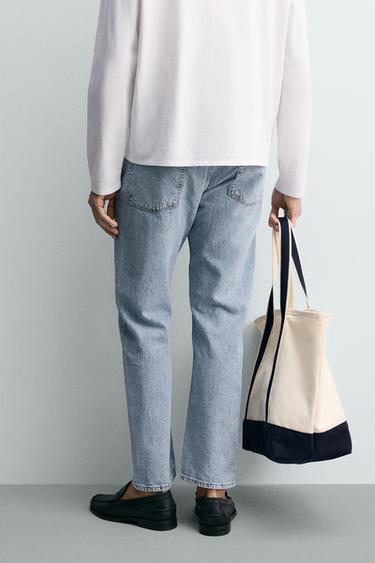 LIGHTWEIGHT REGULAR FIT JEANS - Mid-blue by Zara - Image 2