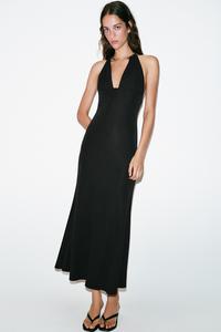 chinese dress ladies ZARA (PRINCESS) CLASSY BLACK DRESS W/ BOW RUFFLE & BROOCH – ROSA FAIZZAD