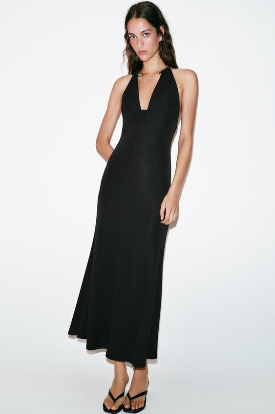 CHOKER HALTER DRESS from Zara - $69.90
