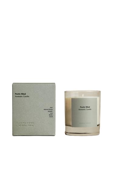 Zara (200 G) POETIC MIND SCENTED CANDLE - Dusty pink