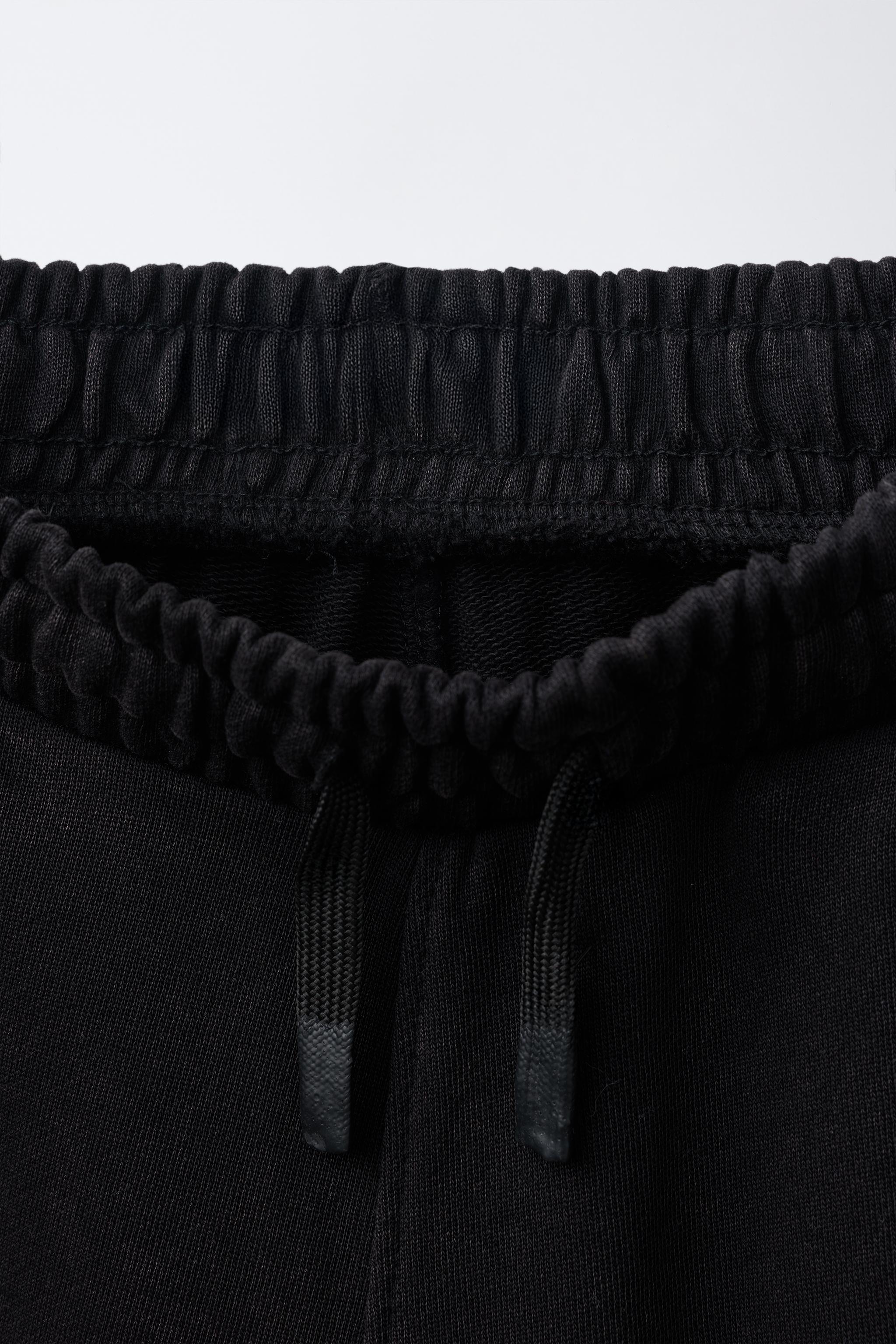 SHORT EN MOLLETON FADE OUT
