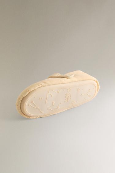 BALLERINES ENFANT TISSU - Jaune de Zara - Image 5
