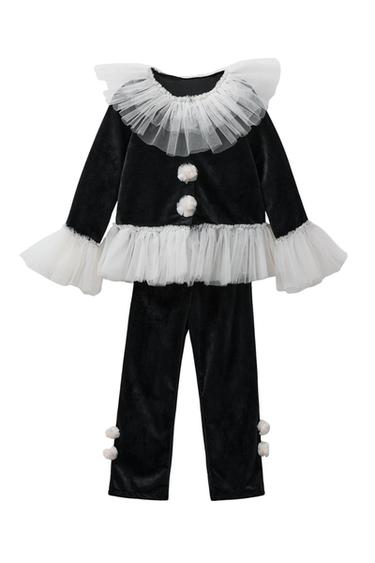 Zara HARLEQUIN COSTUME SET - Black