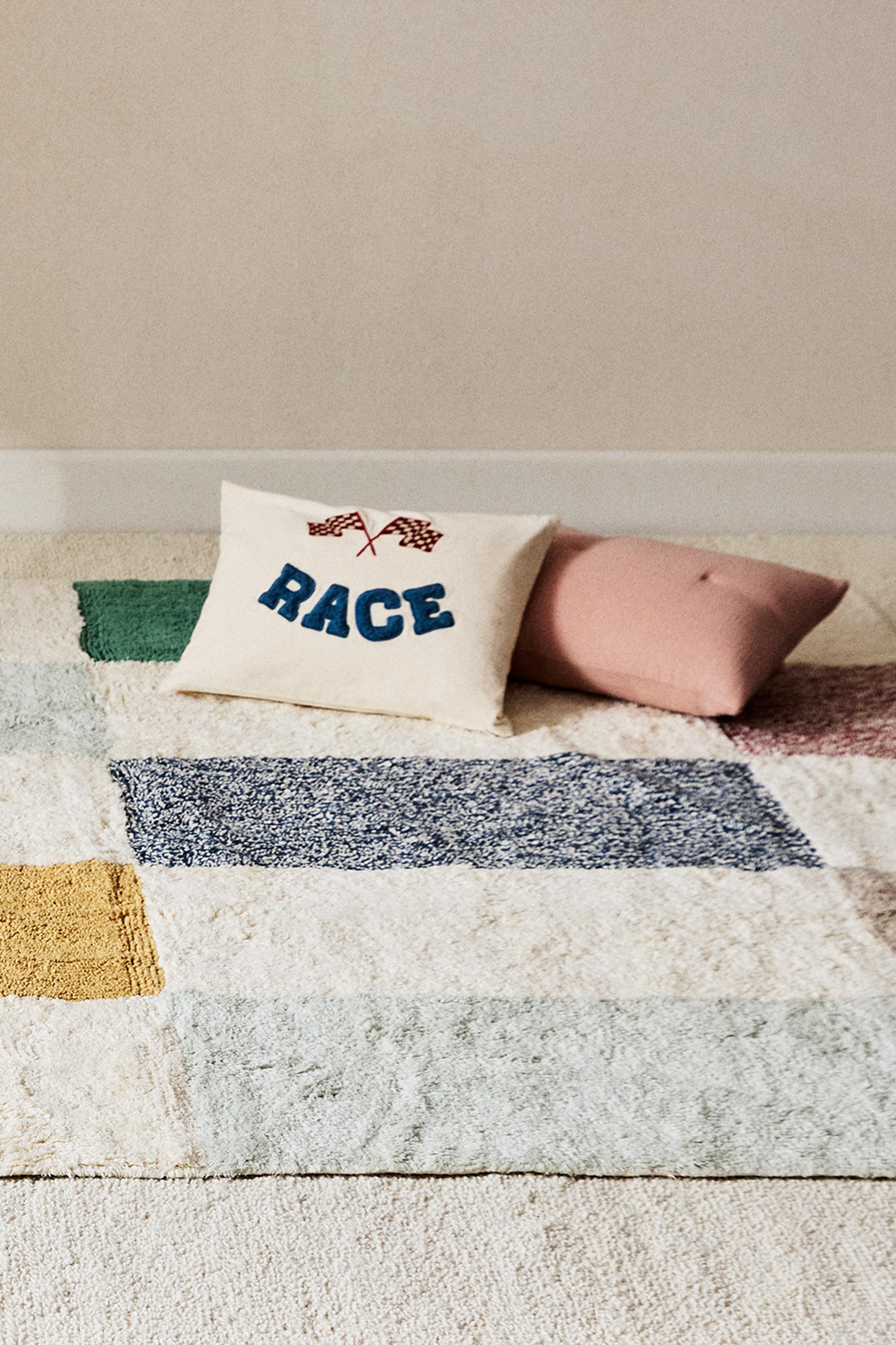 zara home kidsドットラグ zara home kidsドットラグ キッズ マルチカラーポルカドット