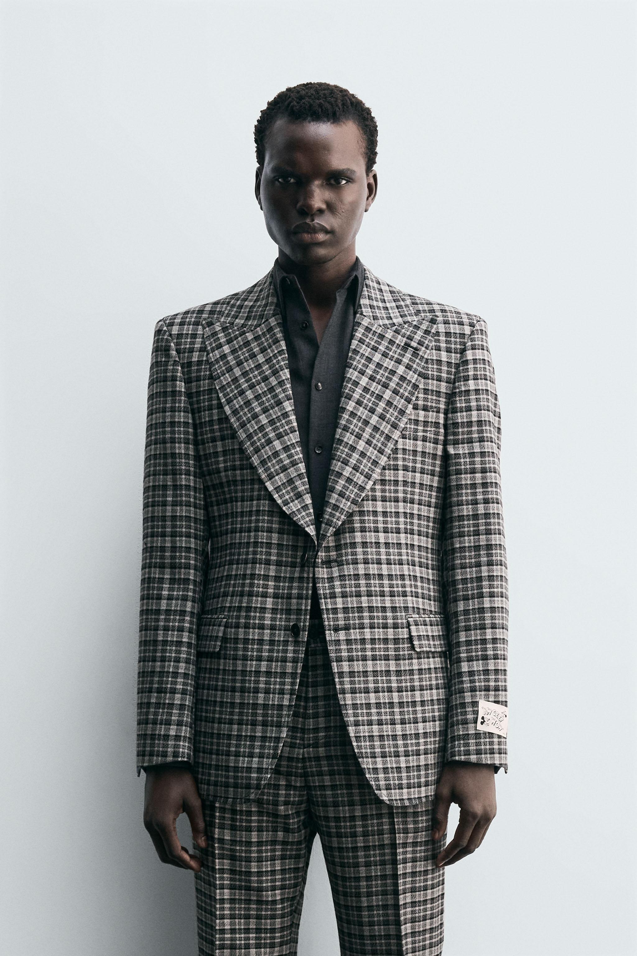 チェック柄 ブレザー | メンズ | ZARA 日本