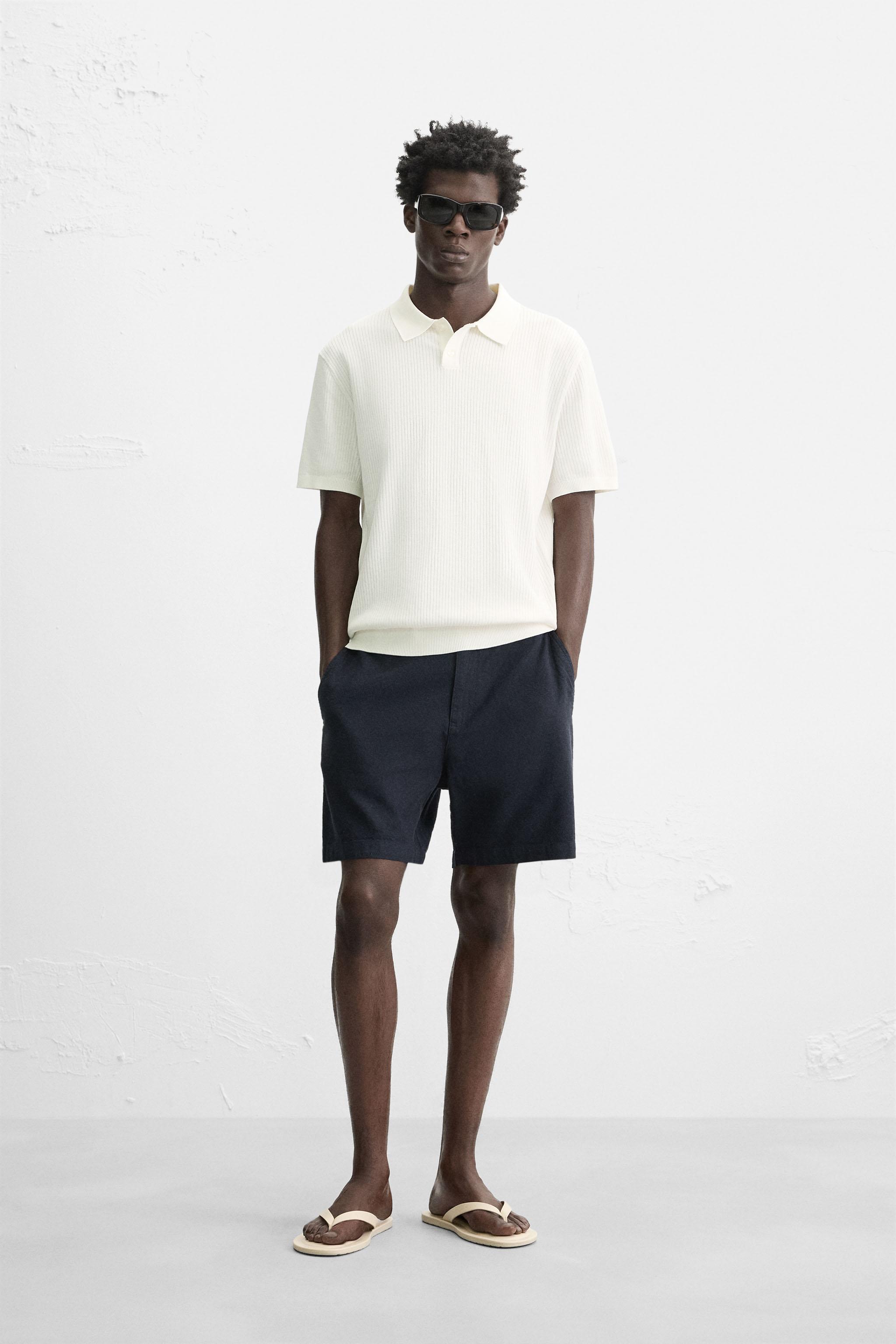 POLO EN MAILLE CÔTELÉE