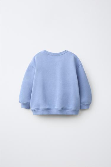 PATCHWORK HOUSE SWEATSHIRT — Bluish 2