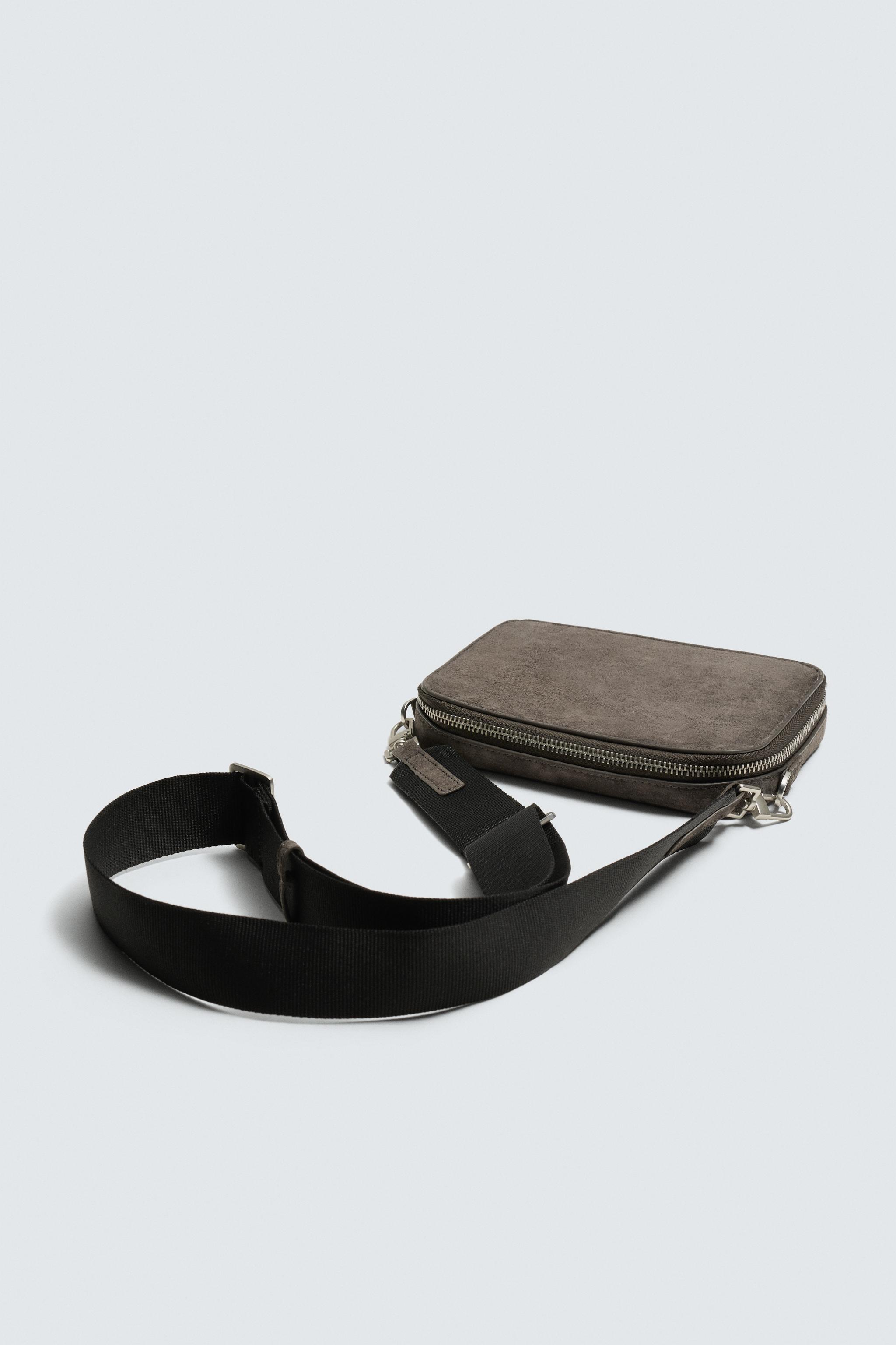 LEATHER CROSSBODY BAG