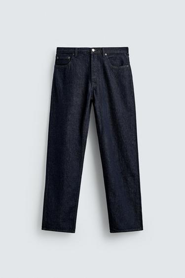 STRAIGHT FIT JEANS - Blue by Zara