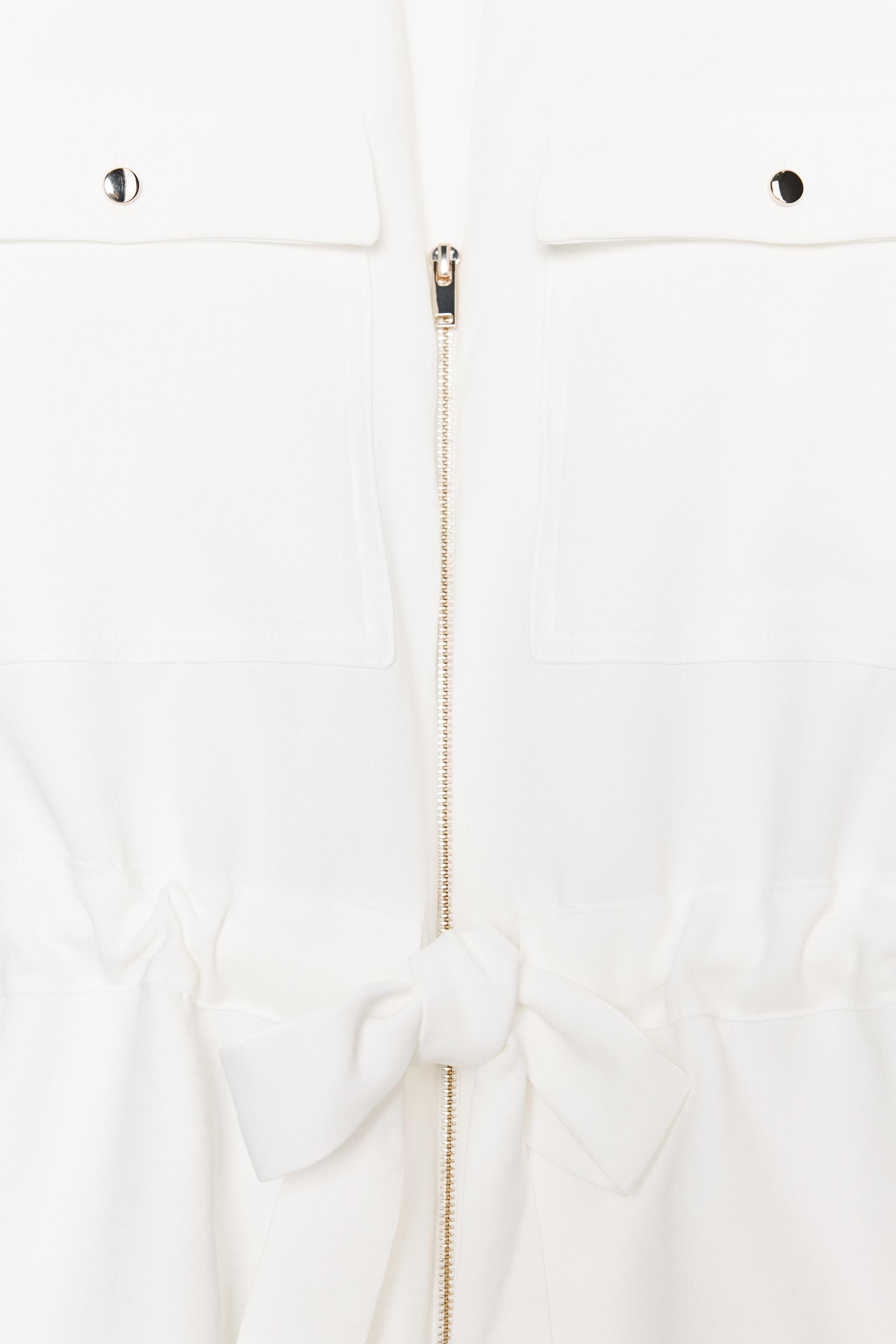 SAFARI SHIRT - Oyster-white | ZARA United States