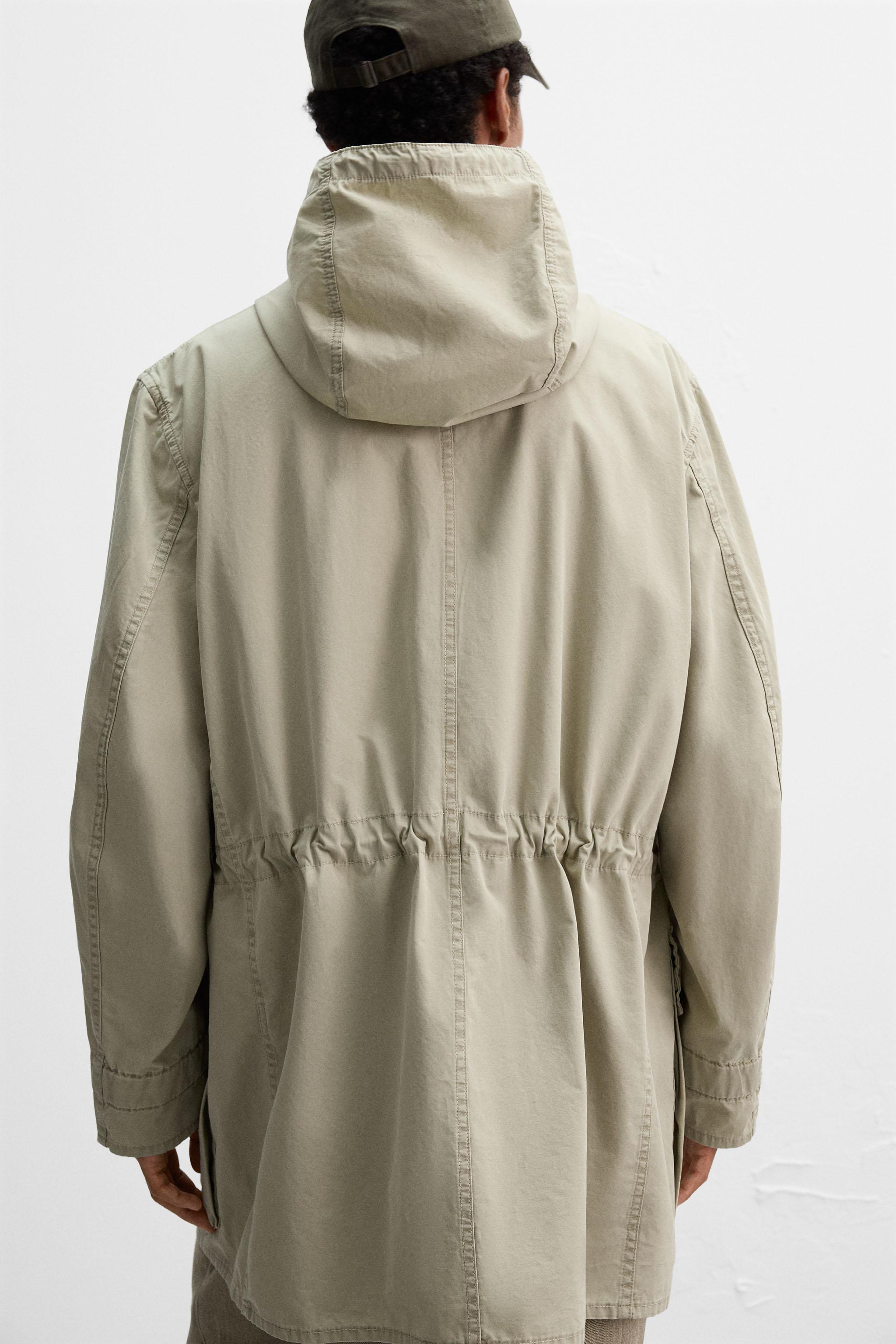 PARKA COURTE EN COTON