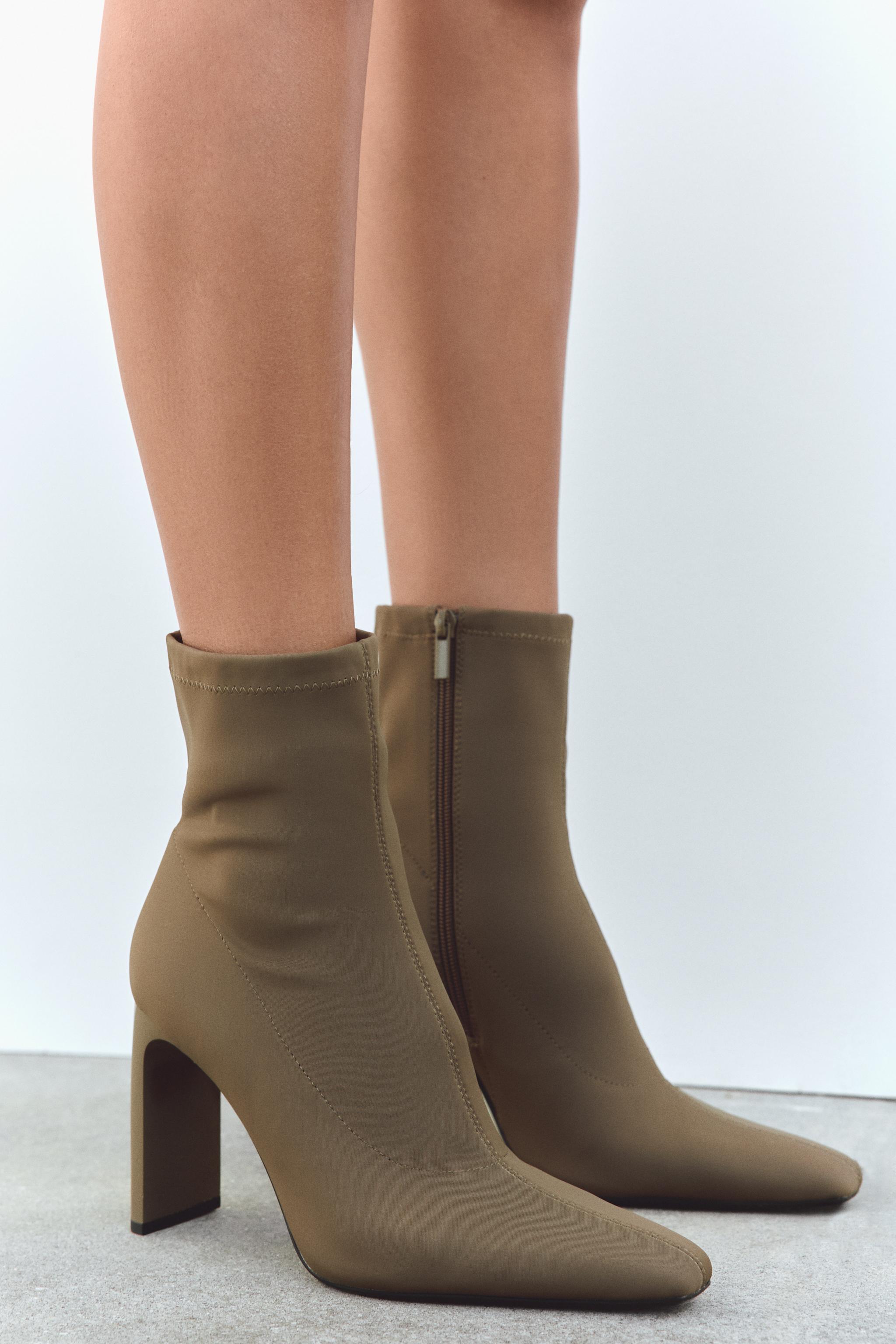 Heeled booties best sale