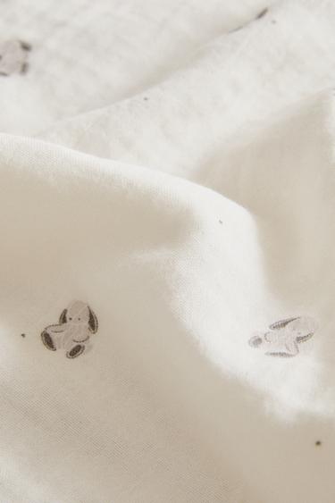 MOUSSELINES BÉBÉ LAPINS (LOT DE 3) - Crème de Zara - Image 3