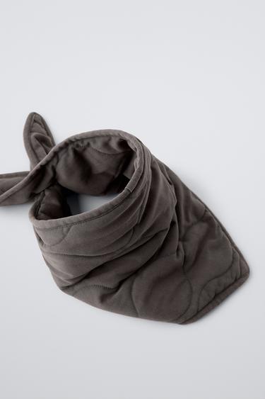 FOULARD MATELASSÉ - Gris de Zara - Image 1