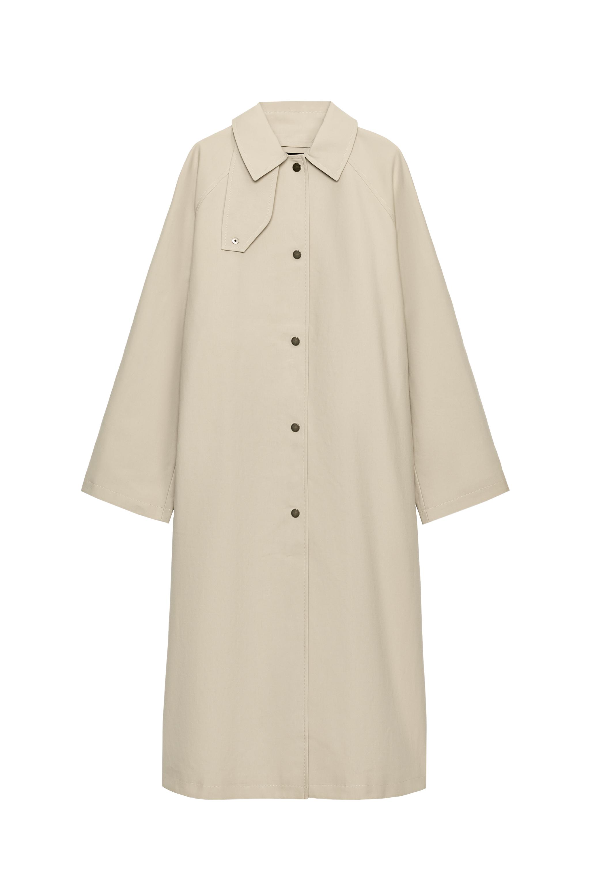 ZW COLLECTION CAPE TRENCH COAT - Beige | ZARA United States