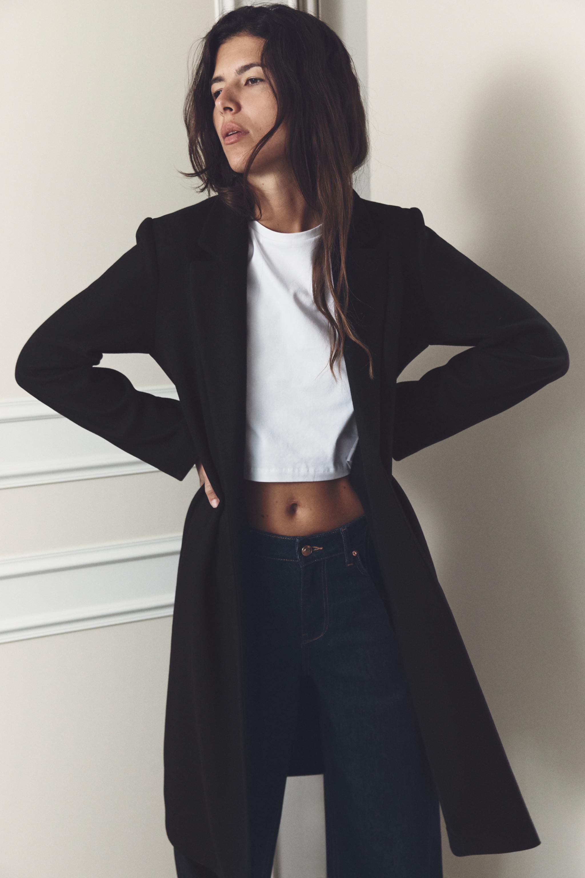 コート (ブラック・黒) | レディース | ZARA 日本