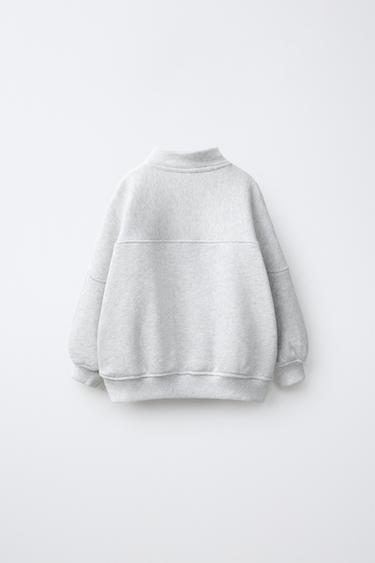 FRUIT OF THE LOOM™ EMBROIDERED SWEATSHIRT — Gray marl 2
