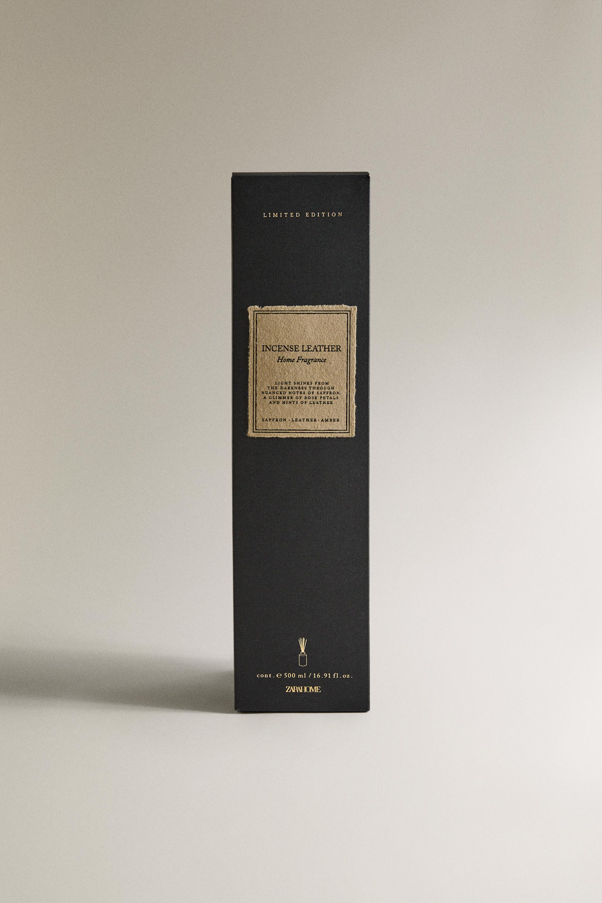 500ML）INCENSE LEATHER リードディフューザー - ブロンズ | ZARA