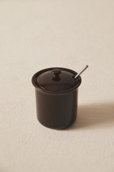 HONIGTOPF AUS STEINGUT - Braun von Zara