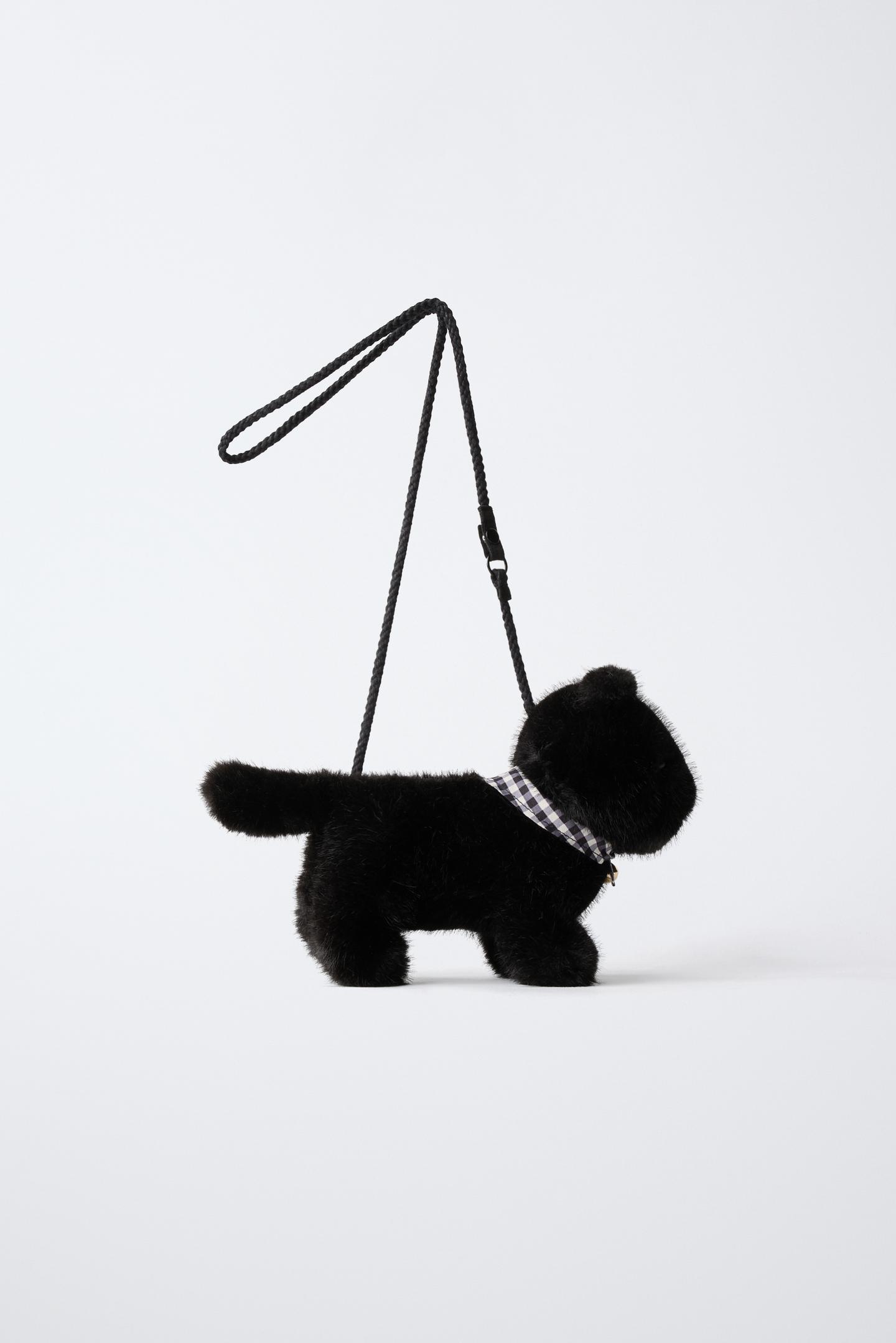 Детская сумка Zara Cat Crossbody, цвет: Чёрный — фото 1