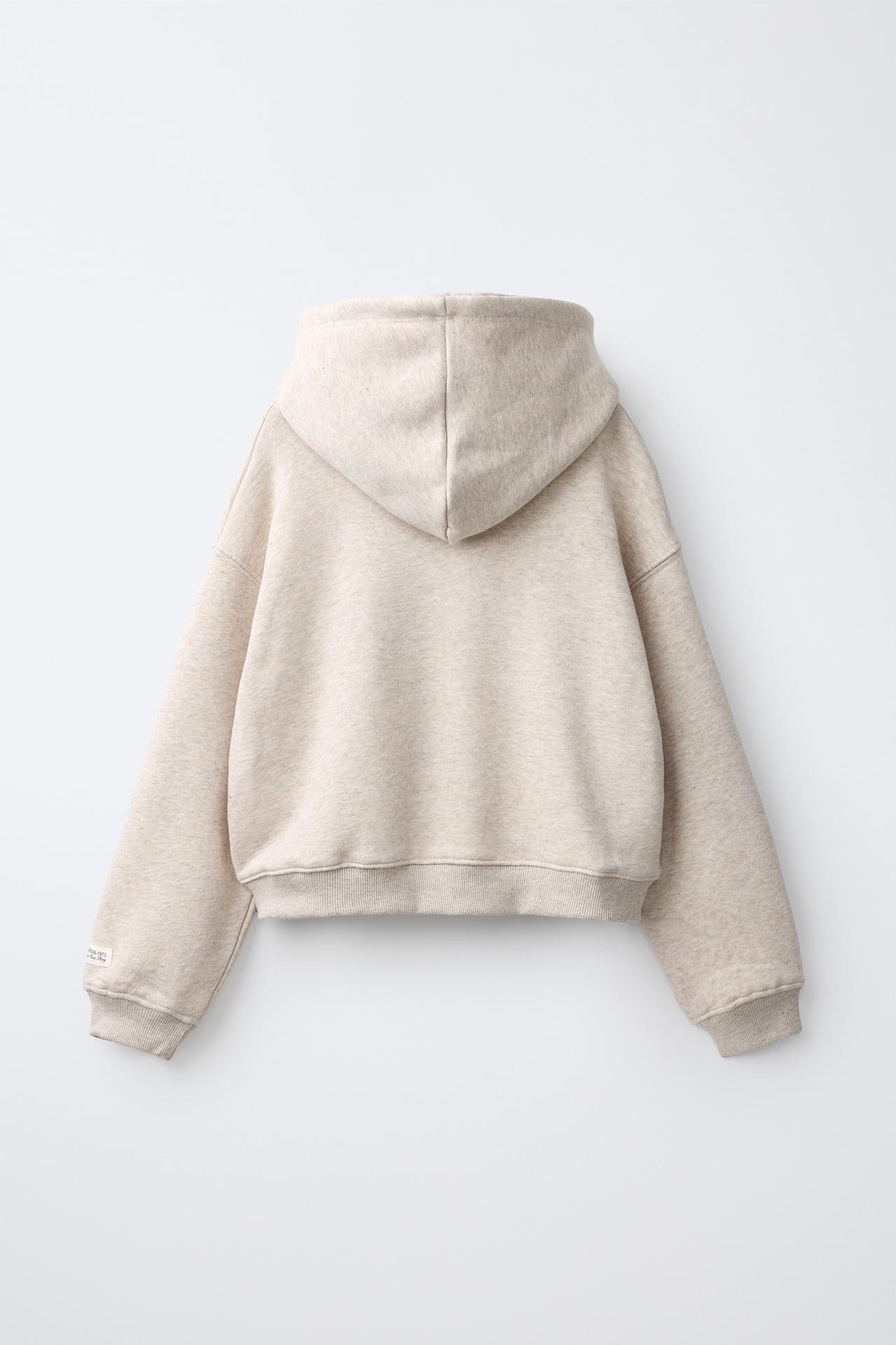 LABEL HOODIE — Sand / Marl
