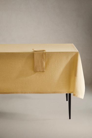 NAPPE FIL TEINT UNI - Jaune de Zara - Image 0