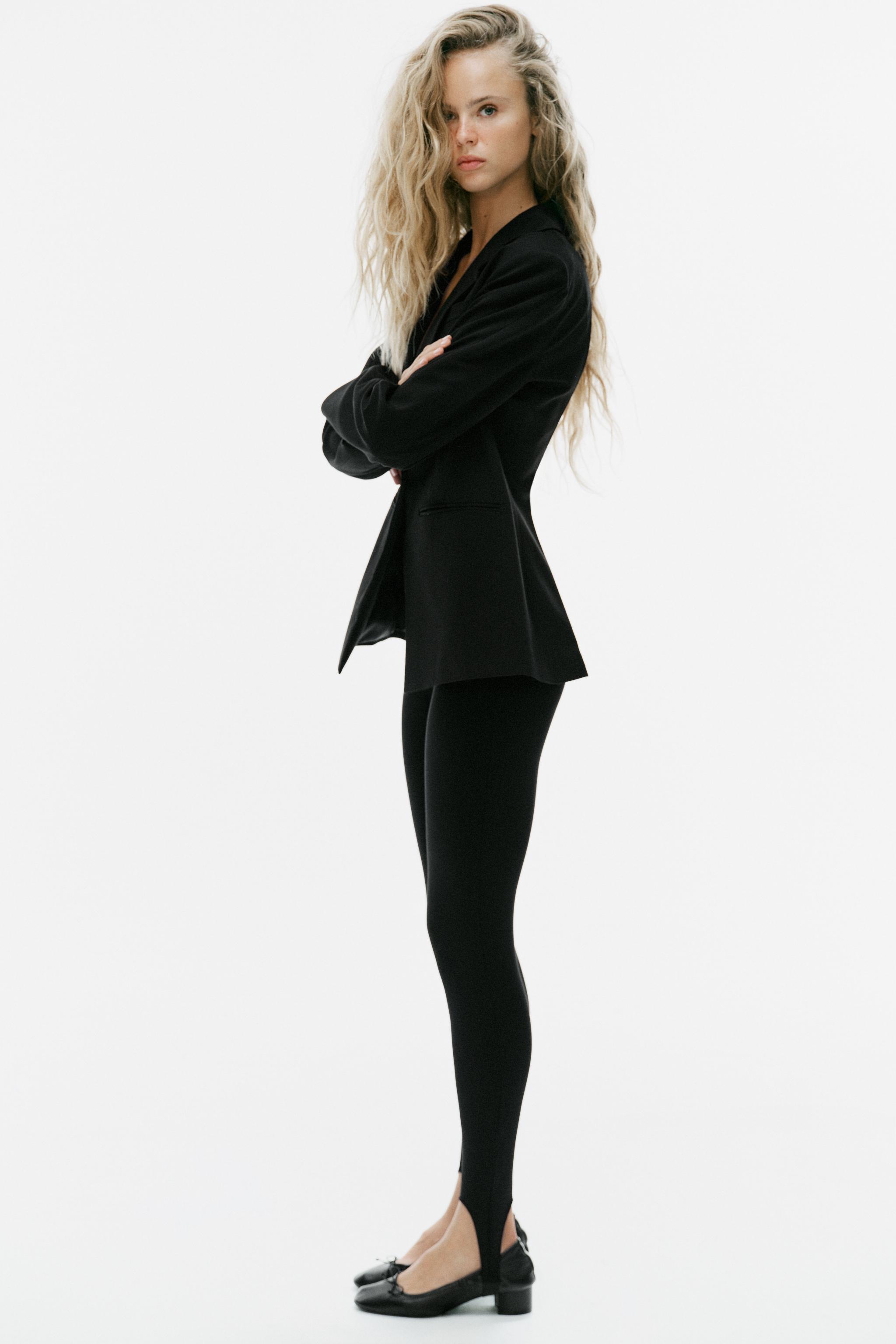 Zara OVERSIZE SIRT YIRTMAÇLI BLAZER görsel 3