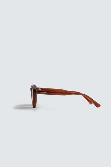 LUNETTES DE SOLEIL RONDES - Caramel de Zara - Image 3
