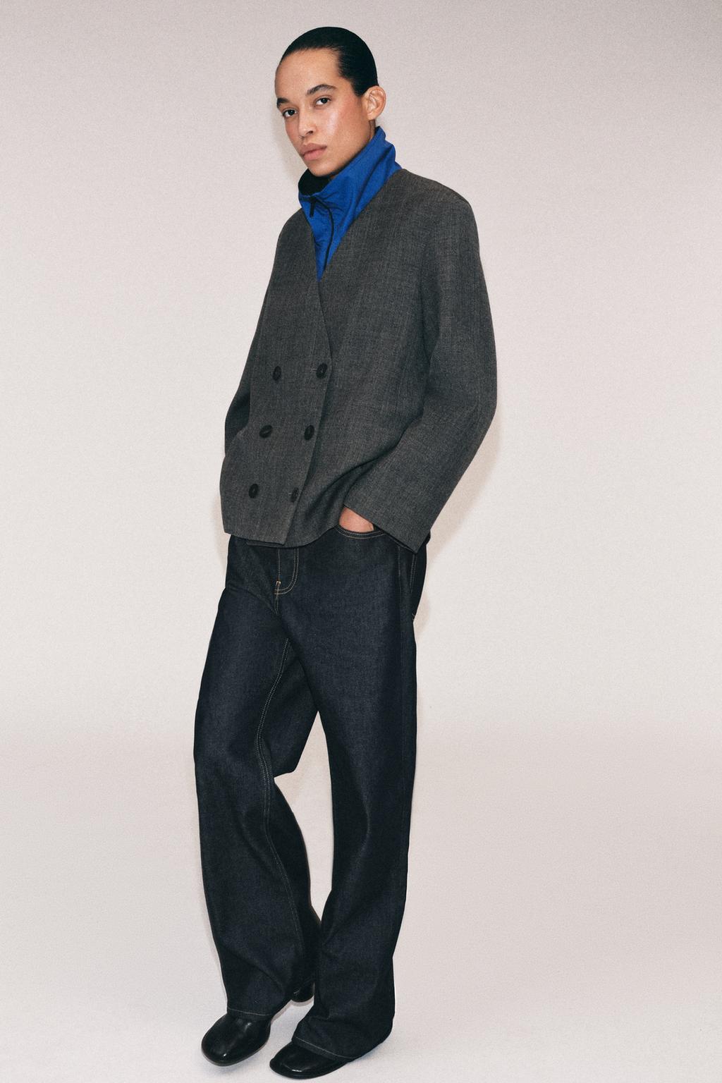 ZW COLLECTION WOOL BLEND BLAZER