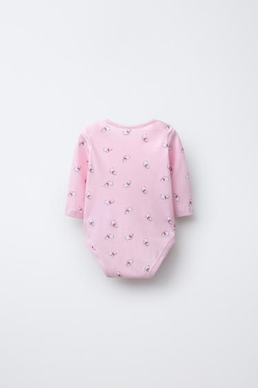 5-PACK OF SHEEP PRINT BODYSUITS - Pink by Zara - Image 2