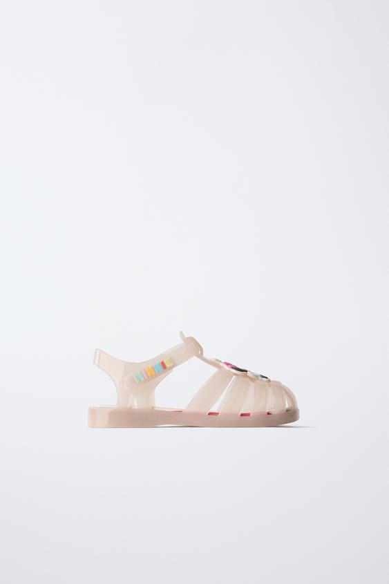 MINNIE MOUSE © DISNEY CAGE SANDALS - Sand Brown de Zara - Imagen 0