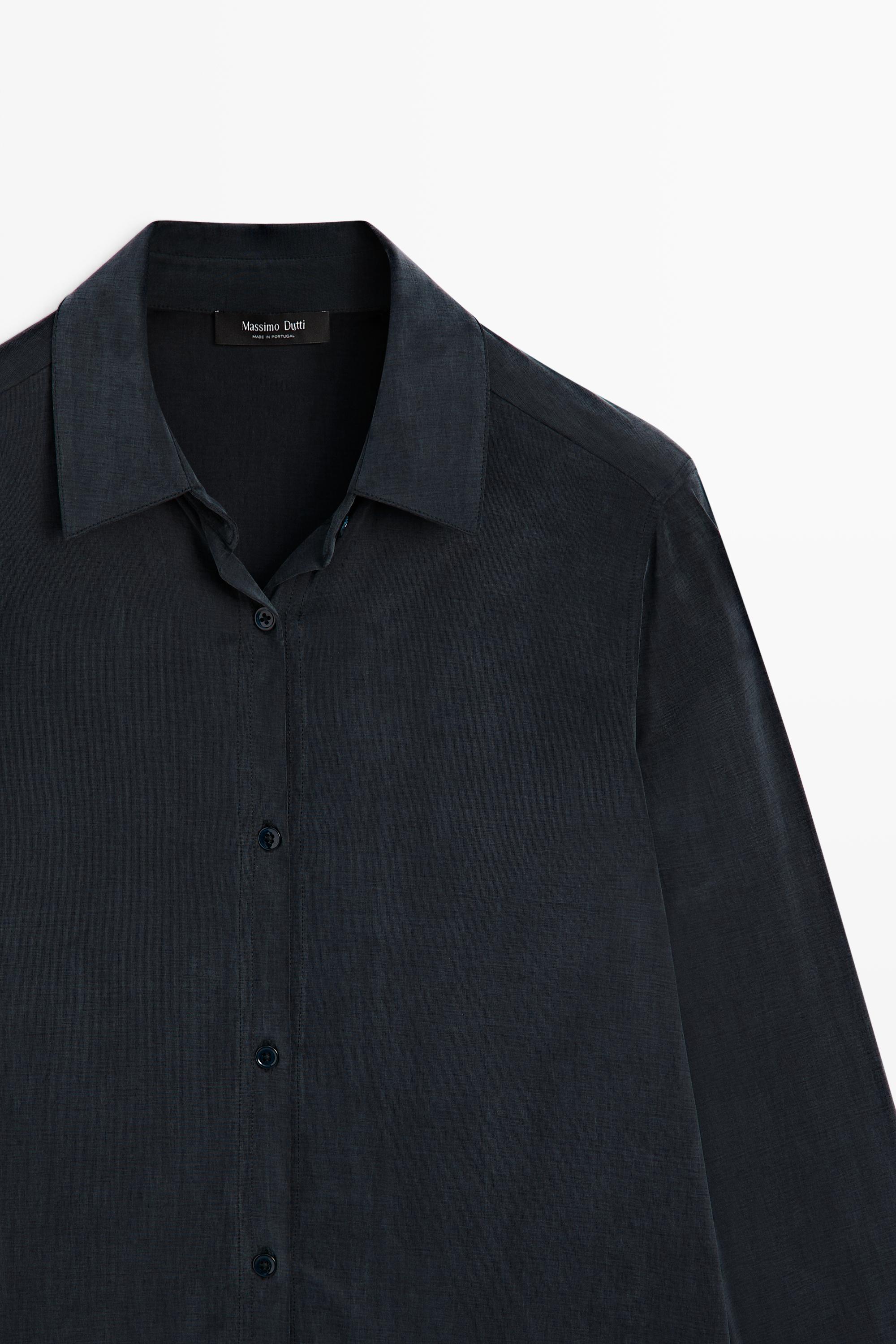 Flowing shirt with collar - STUDIO