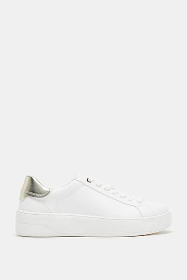 CONTRAST SPORTS TRAINERS - White by Zara