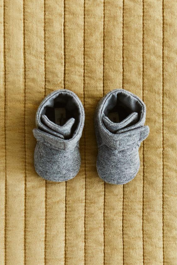 WOOL BOOTIES - Grey | ZARA United Kingdom