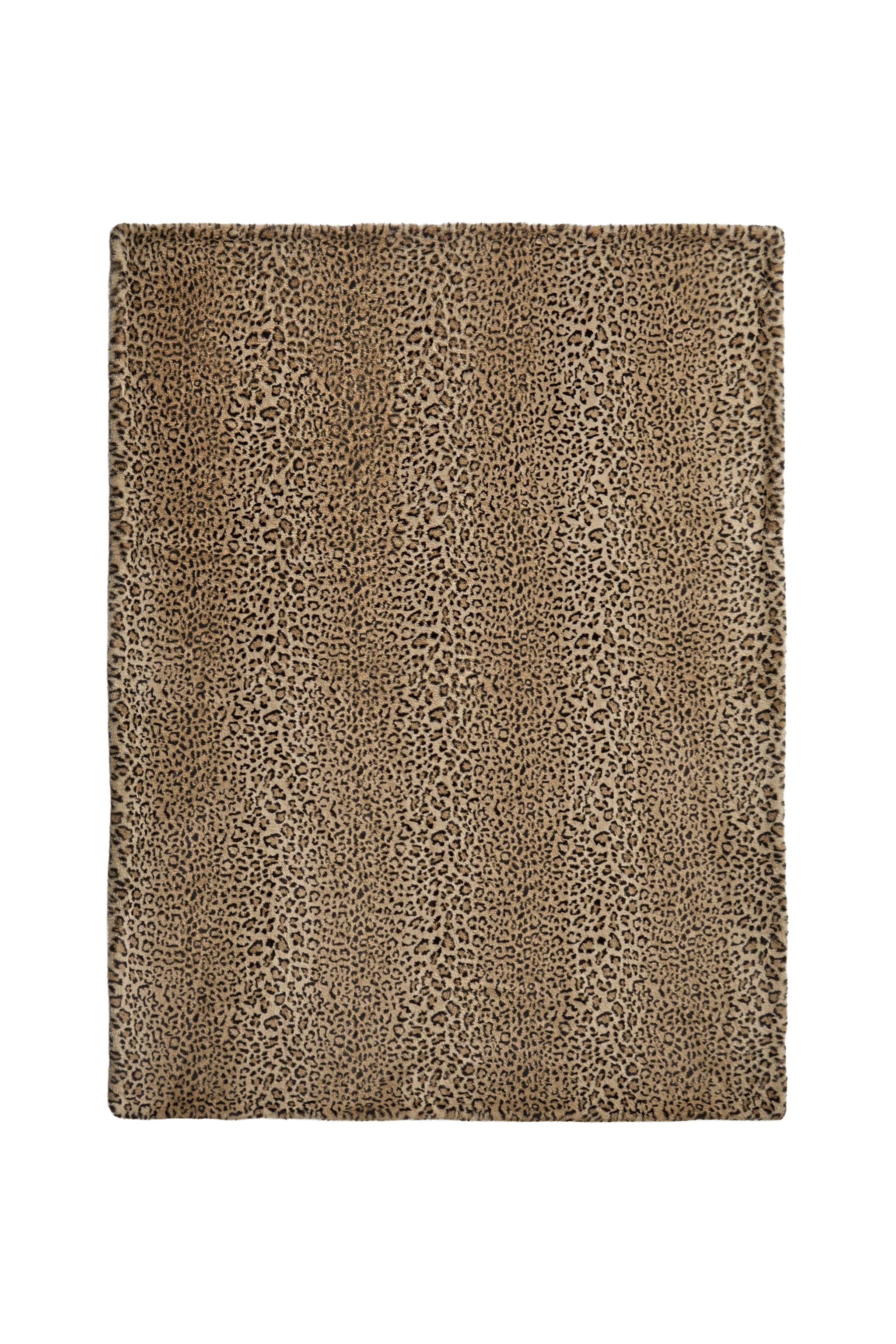 Leopard Fur Blanket by Zara