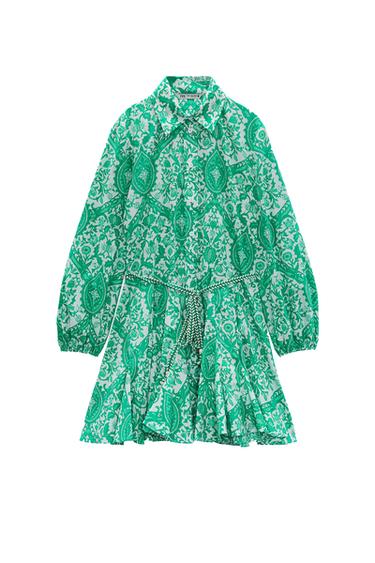 PRINTED MINI DRESS
