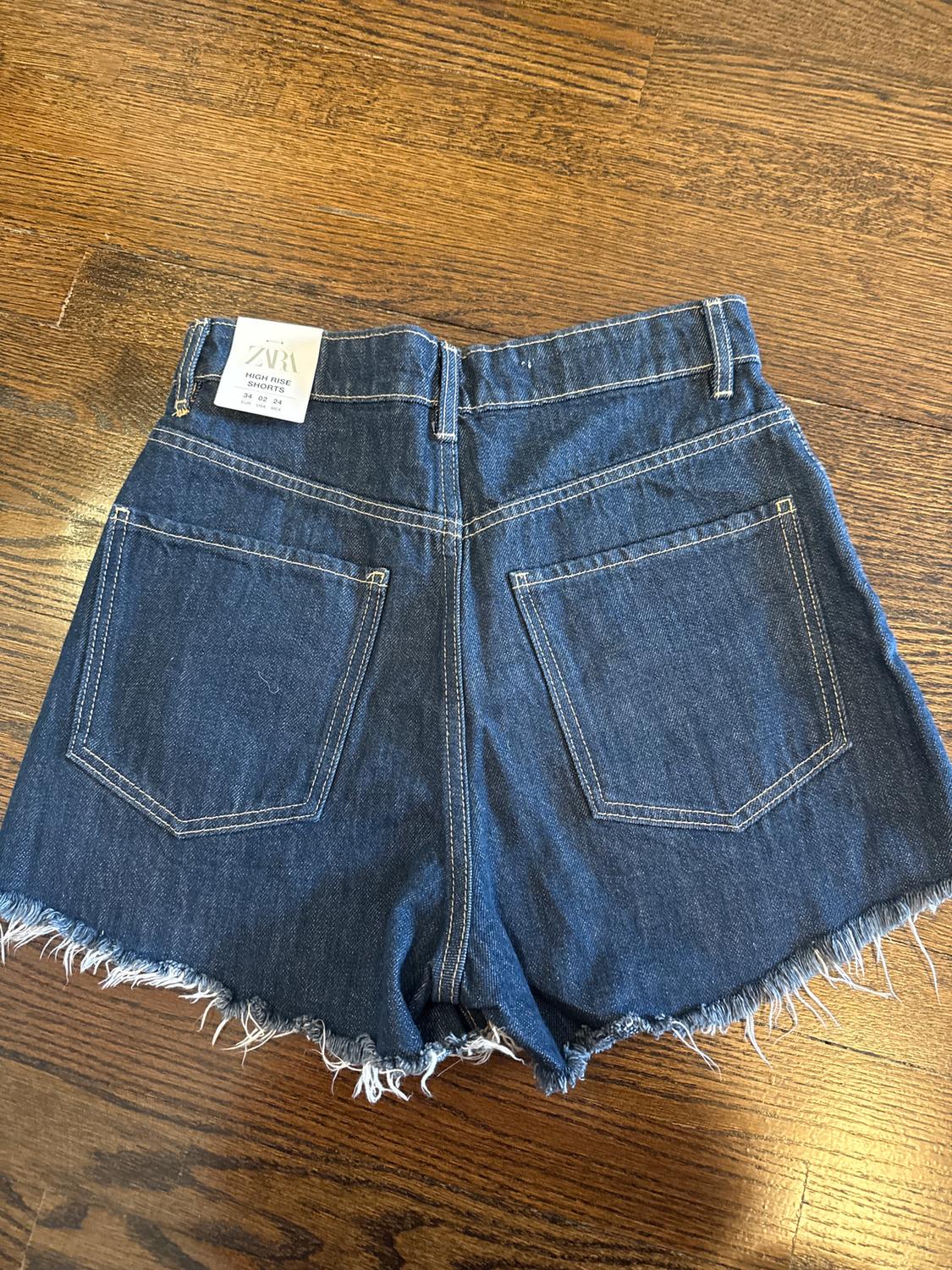 SHORTS DENIM TRF TIRO ALTO ROTOS - Image 2
