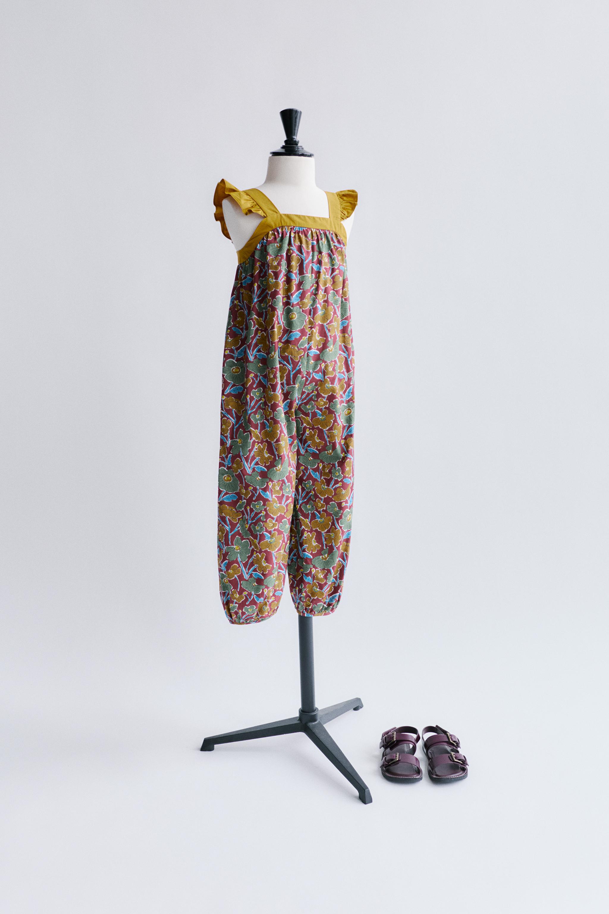 LONG FLORAL JUMPSUIT MADE WITH LIBERTY FABRIC | ZARA United States