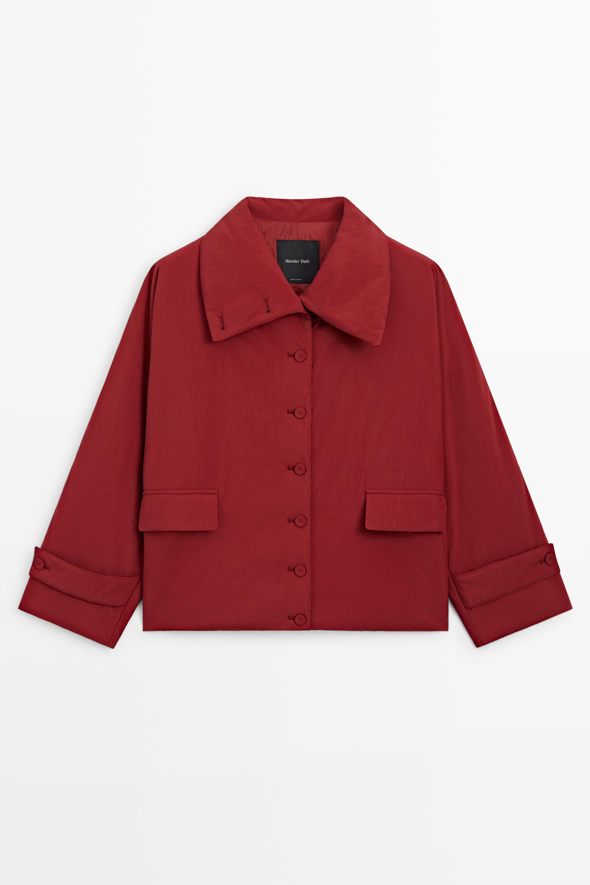 Lightweight quilted short coat