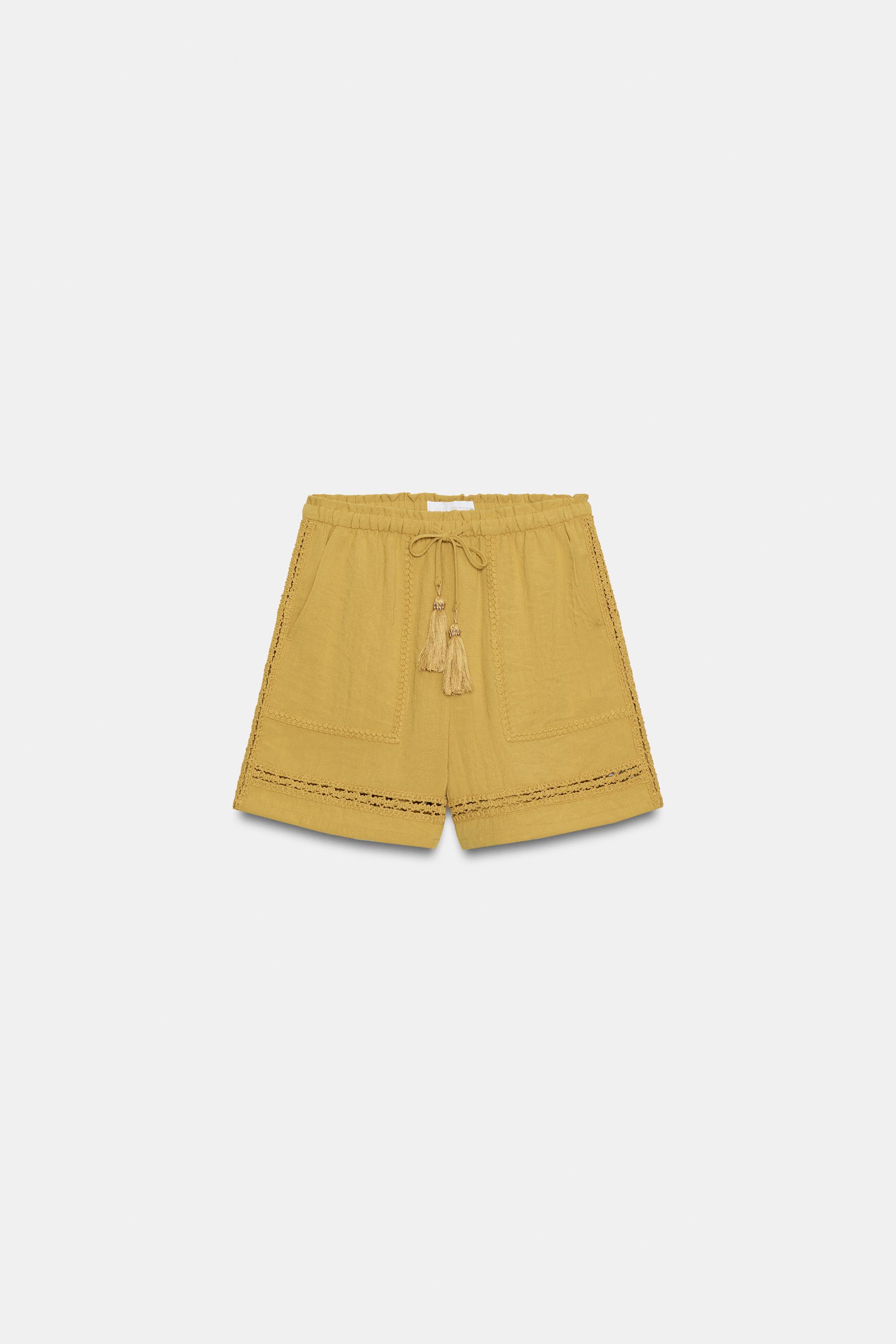 COMBINED LACE SHORTS